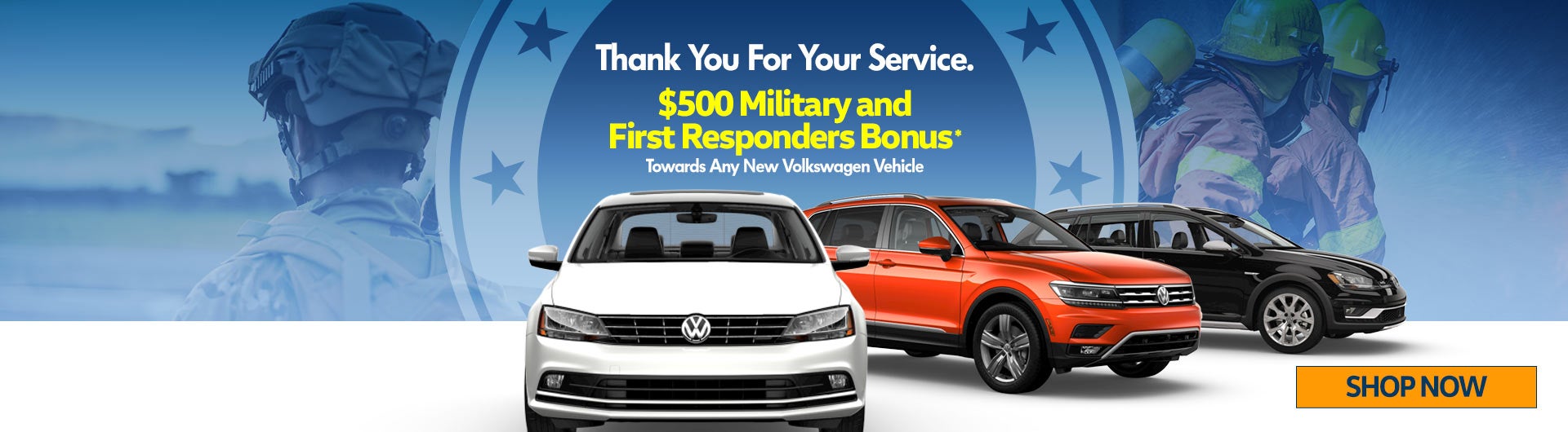 Military & First Responders Bonus*