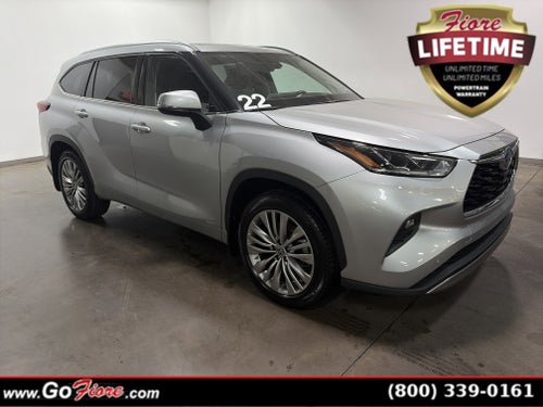 2022 Toyota Highlander Hybrid Platinum