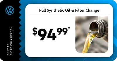 Full Synthetic Oil & Filter Change