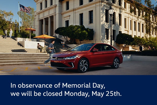 Closed Memorial Day